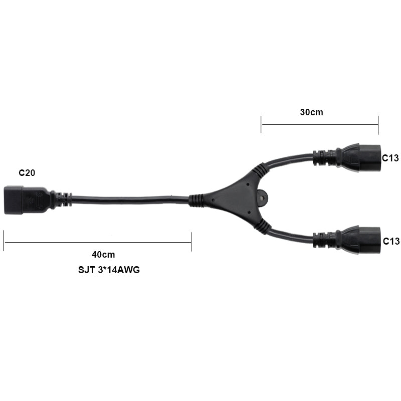 Data Center / Cryto Mining  Power Cable 1 in 2