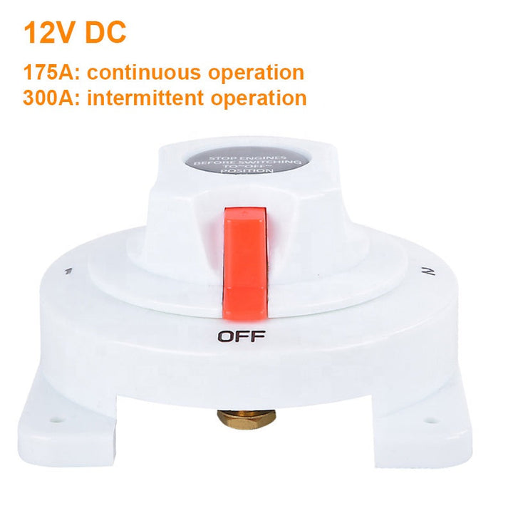 12v Caravan Yacht Rv Marine 4 Position Battery Switch