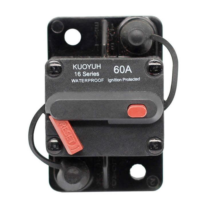 KUOYUH 60A 16F Series WATERPROOF Ignition Protected Circuit Breaker 48/32/24VDC