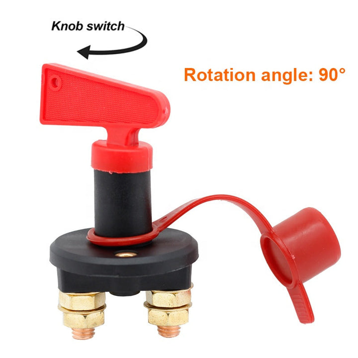 24V Battery Kill Switch Isolator Cut OFF Power for Marine Car Boat RV On Off Battery Master Switch