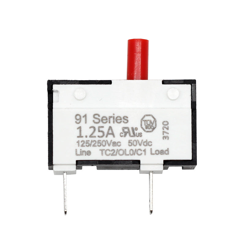 KUOYUH Circuit Breaker 91 Series 50VDC 125/250VAC- 1.25Amp