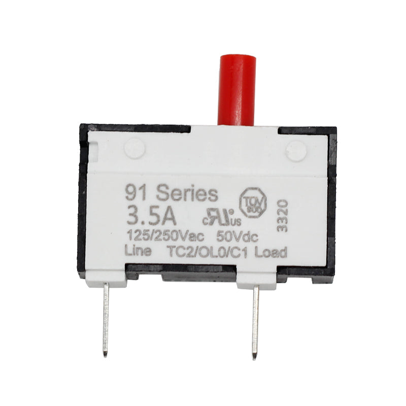 KUOYUH Circuit Breaker 91 Series 50VDC 125/250VAC- 3.50Amp
