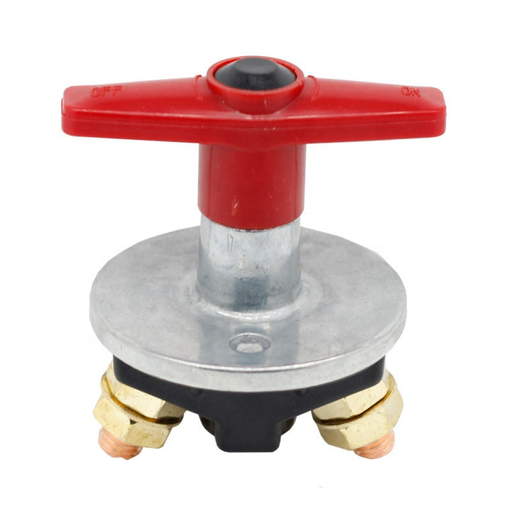 Brass Terminal 300A 12-60 (V) DC Stop Motorcycle Car Boart Battery Disconnect Cut Off Kill Switch