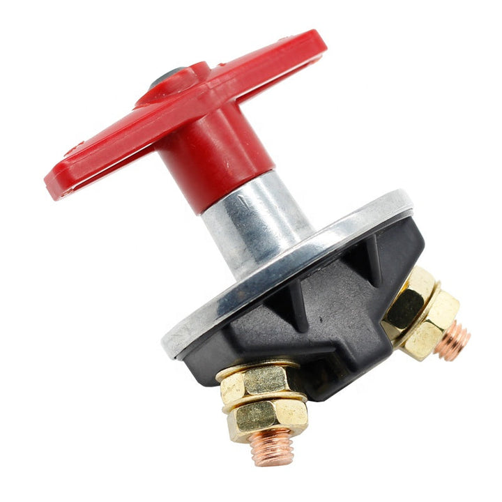 Brass Terminal 300A 12-60 (V) DC Stop Motorcycle Car Boart Battery Disconnect Cut Off Kill Switch