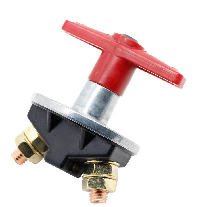 Brass Terminal 300A 12-60 (V) DC Stop Motorcycle Car Boart Battery Disconnect Cut Off Kill Switch