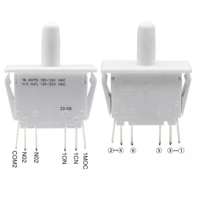 Refrigerator & Dryer Door Switch BSDW-B