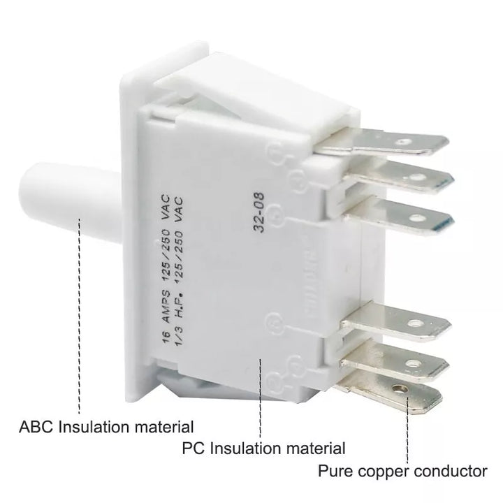 Refrigerator & Dryer Door Switch BSDW-B