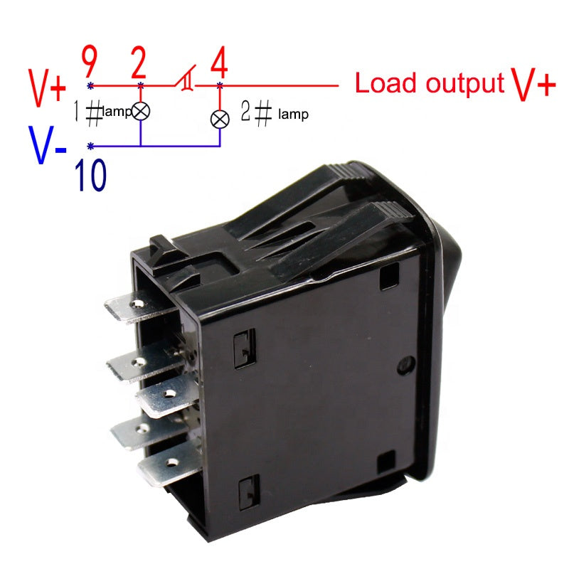 Club car golf cart front and Horn switch switch high current rocker switch