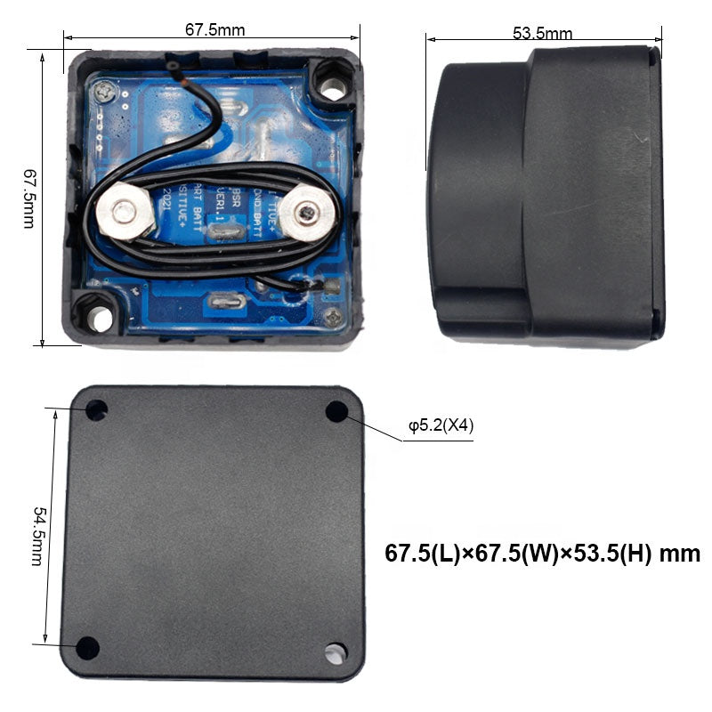 DC 12V Smart Automatic Auto Dual Battery Isolator vsr relay 125A for caravan marine RV boat
