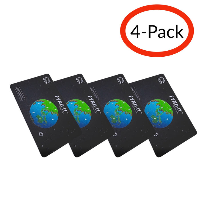 FYND-IT SmartCard and RFID Blocking by Things Audio Locate with Apple Find My (4-Pack)