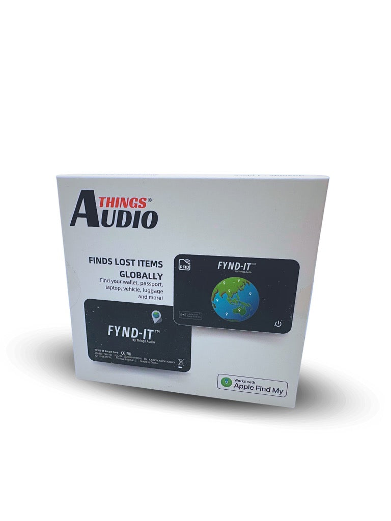 FYND-IT SmartCard and RFID Blocking by Things Audio Locate with Apple Find My (2-Pack)