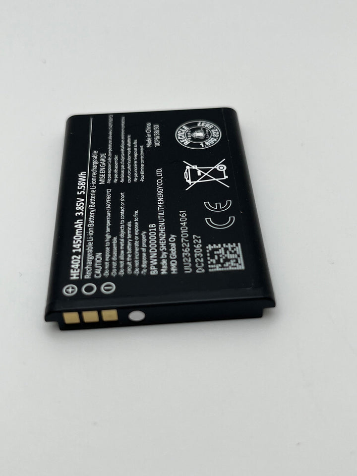 HE402 N139DL 1450mAh Battery, Brand New Genuine Nokia Battery for Nokia 2780