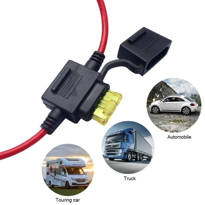 Inline Circuit Breaker Manual Reset Fuses 12V-24V DC for Automotive Marine Boat Audio Solar 80 Amps Fuse Holders