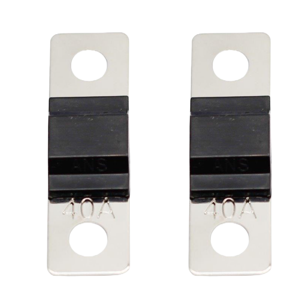 MIDI/AMI ANS Fuse 40A 40 Amp, 32V 48V Max, Automotive, Marine A/V System, Motorcycle, ATV, Bus, Van, and Many More Applications (2-Pack)