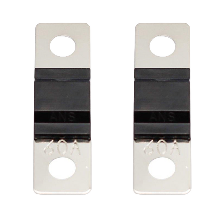 MIDI/AMI ANS Fuse 60A 60 Amp, 32V 48V Max, Automotive, Marine A/V System, Motorcycle, ATV, Bus, Van, and Many More Applications (2-Pack)