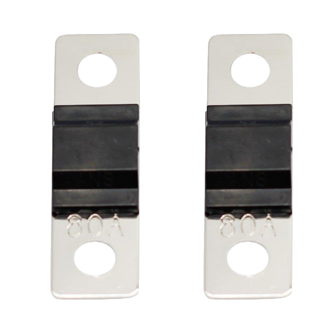 MIDI/AMI ANS Fuse 80A 80 Amp, 32V 48V Max, Automotive, Marine A/V System, Motorcycle, ATV, Bus, Van, and Many More Applications (2-Pack)