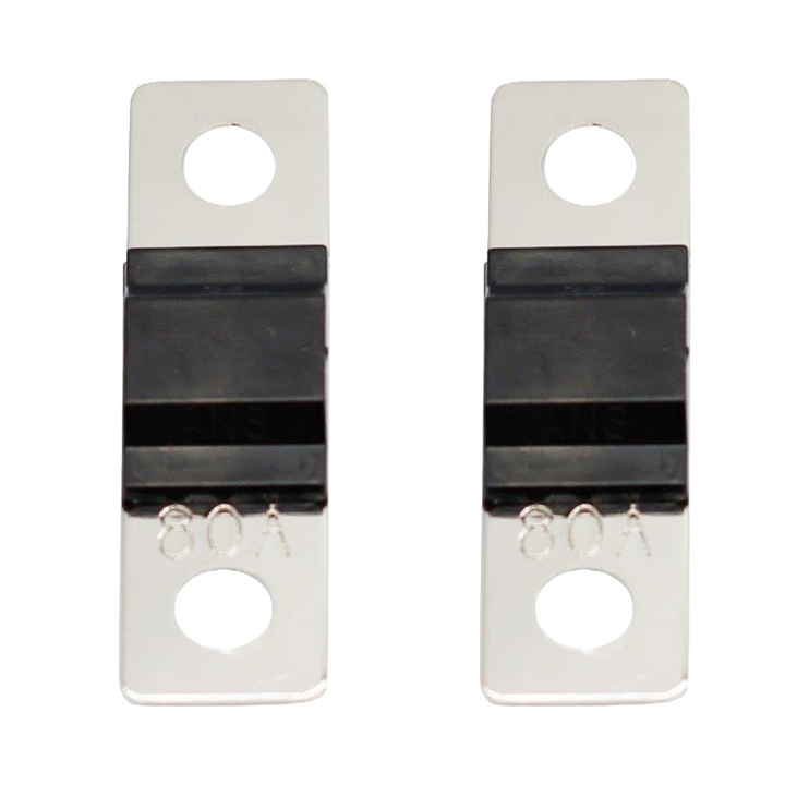 MIDI/AMI ANS Fuse 80A 80 Amp, 32V 48V Max, Automotive, Marine A/V System, Motorcycle, ATV, Bus, Van, and Many More Applications (2-Pack)