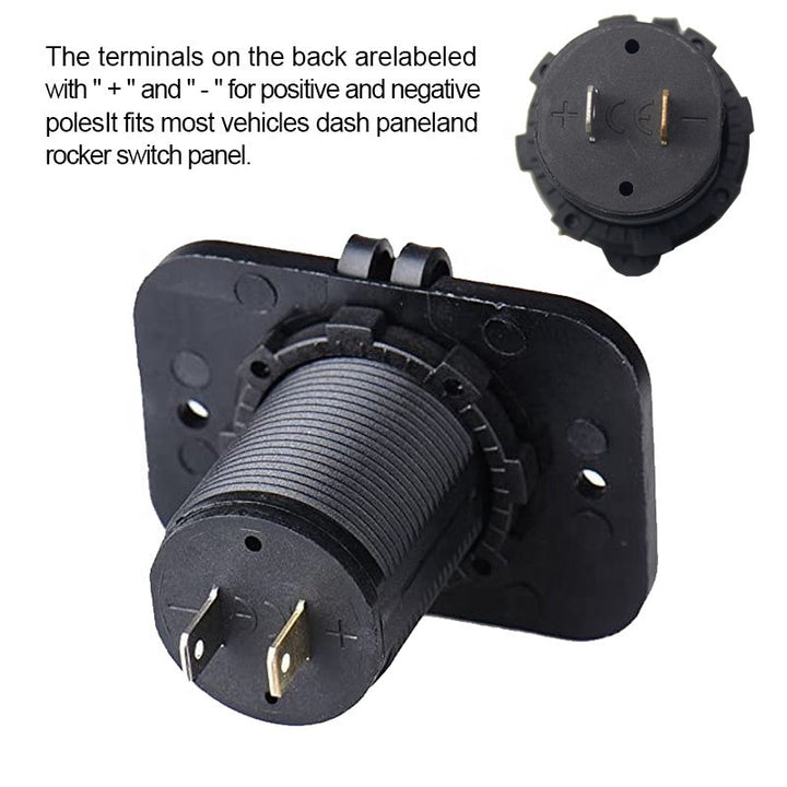 New 4.2A dual usb charger socket adapter for car, boat, and bus