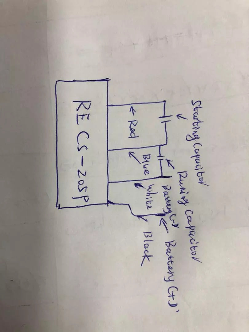 Electronic Centrifugal Switch for Capacitor Motor Start and Run RECS-205P