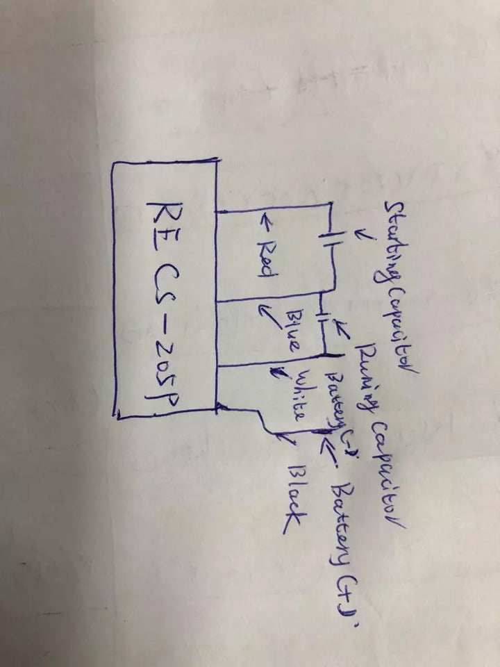 Electronic Centrifugal Switch for Capacitor Motor Start and Run RECS-205P