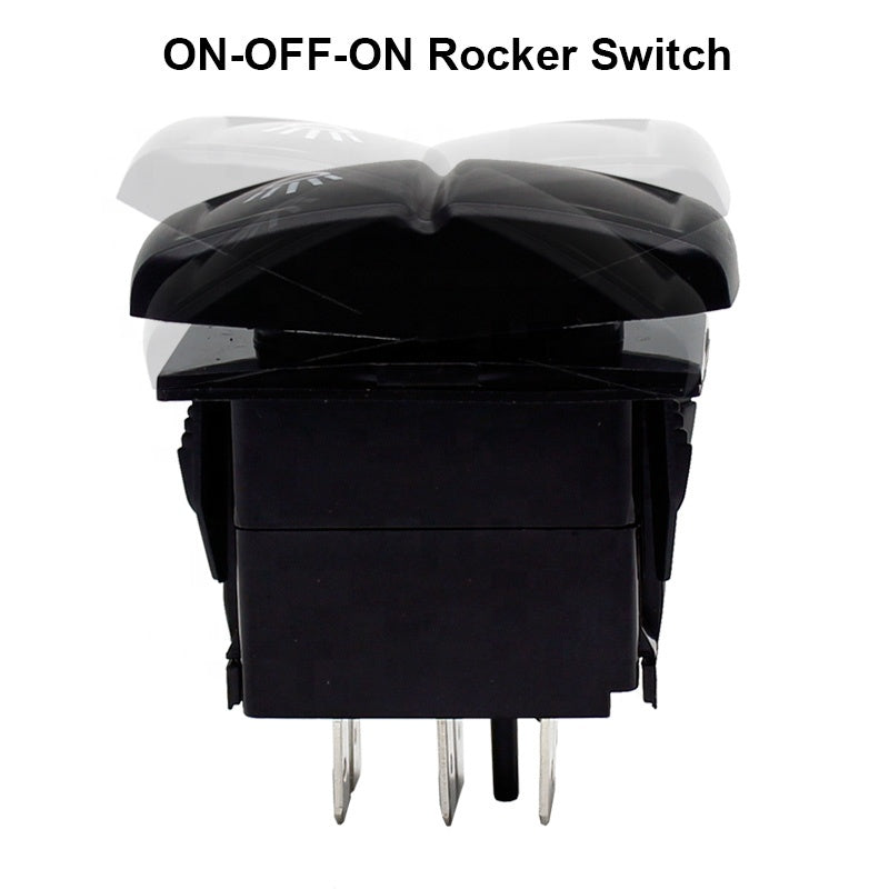 SPST 5P Rocker Switch 12v 20 Amp Waterproof On/off ON Boat Marine switch