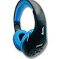 FM Radio Headphones (Black & Blue)