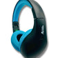 FM Radio Headphones (Black & Blue)