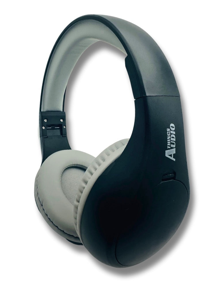 FM Radio Headphones (Black & Gray)