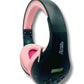 FM Radio Headphones (Black & Pink)