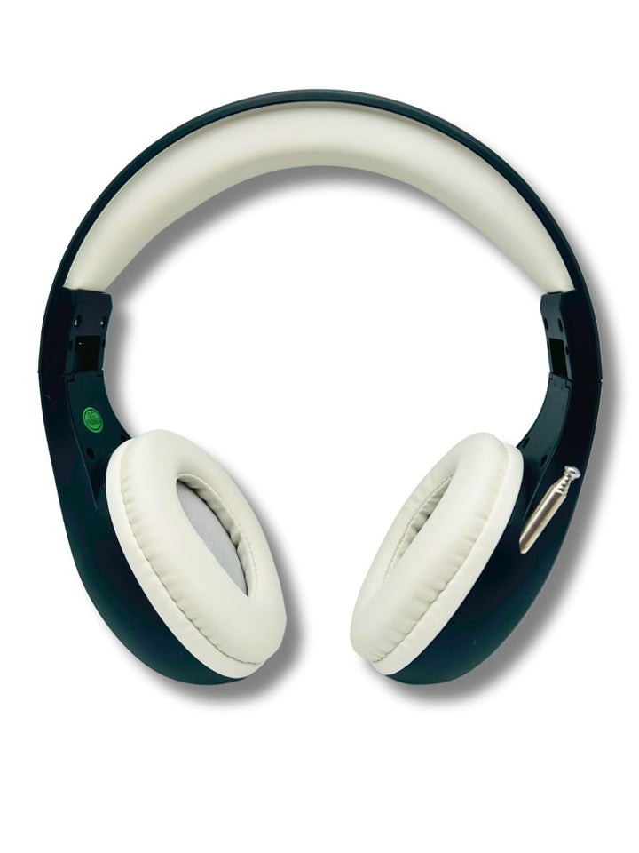 FM Radio Headphones (Black & White)