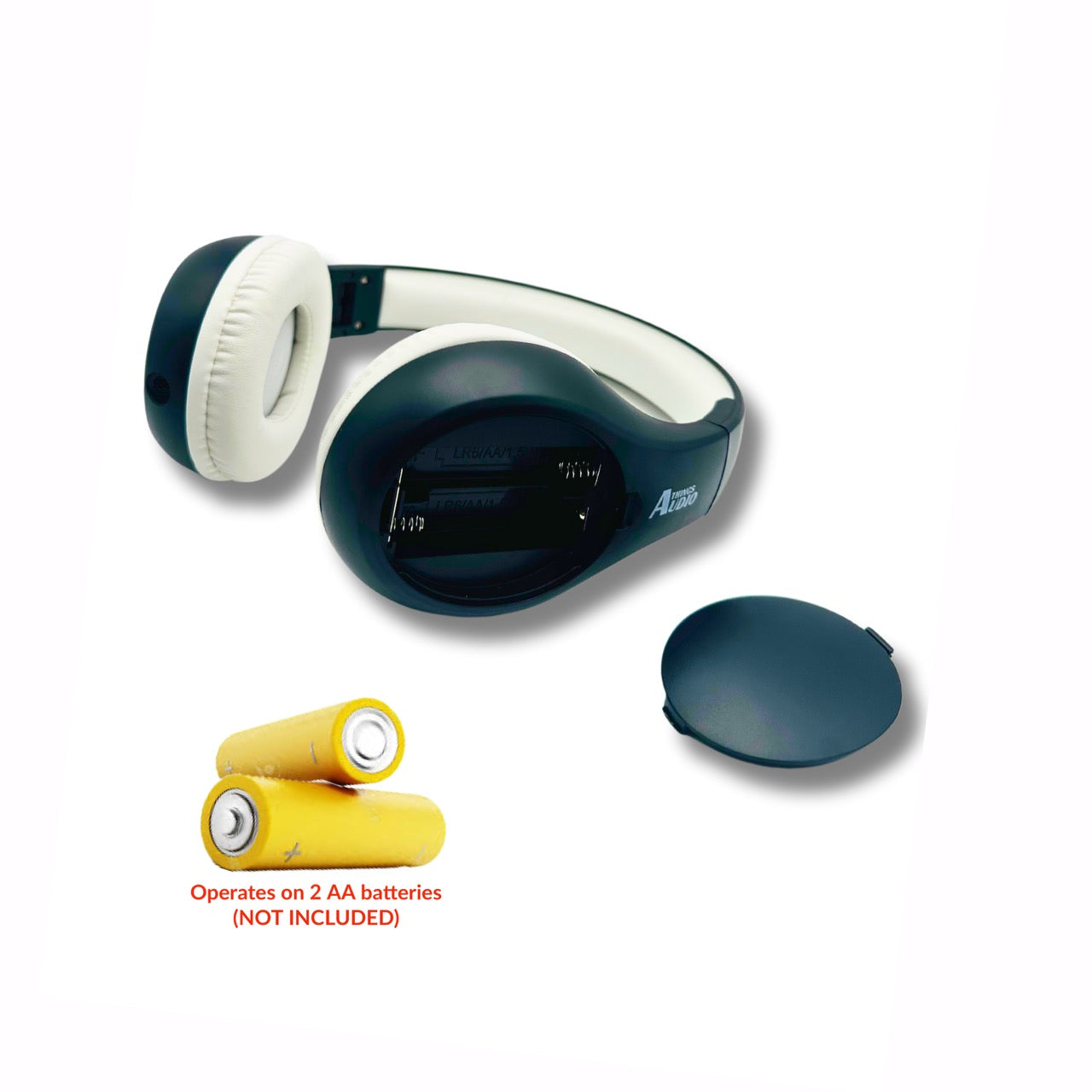 FM Radio Headphones (Black & White)