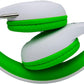 FM Radio Headphones (White & Lime Green)