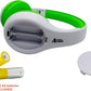 FM Radio Headphones (White & Lime Green)