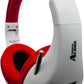 FM Radio Headphones (White & Red)