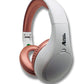 FM Radio Headphones (White & Rose Gold)