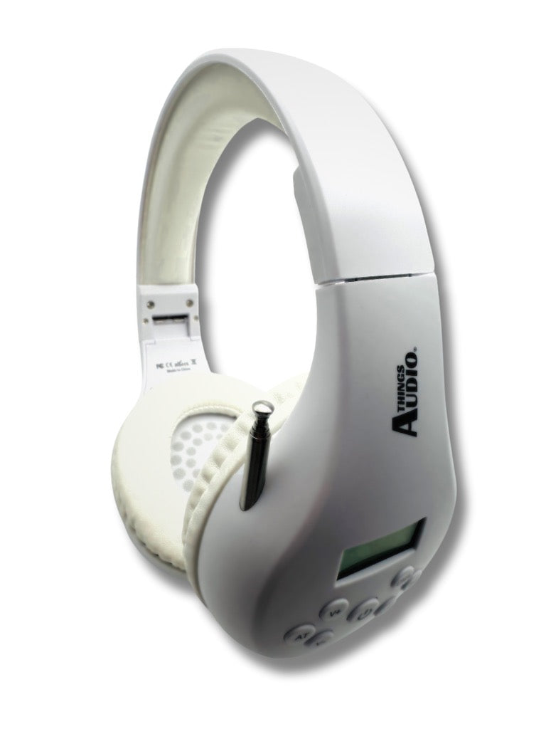 FM Radio Headphones (White)