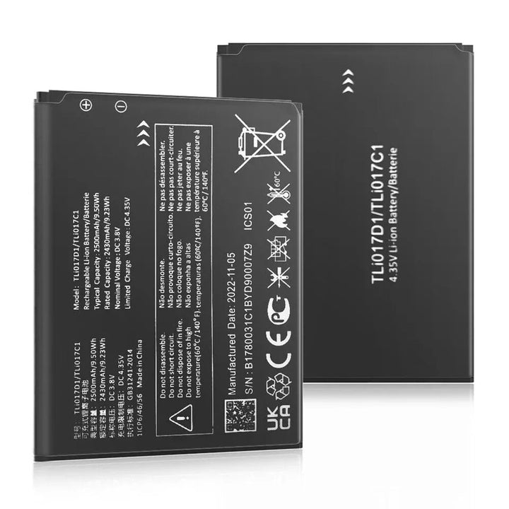 TLi017D1 For TCL Alcatel Flip Pro VZW-TCL-4056 Replacement Battery  (2500mAh 4.35V)