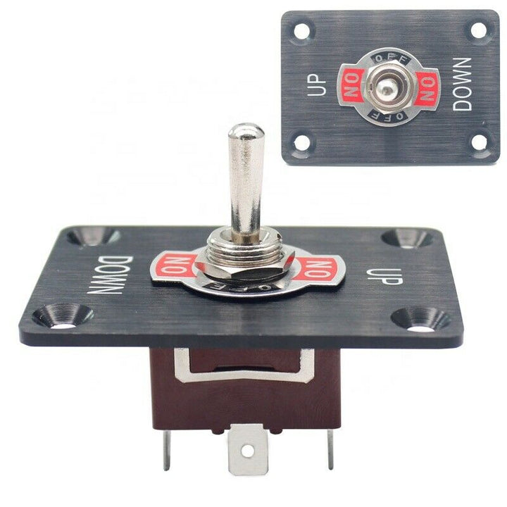 Waterproof boat marine trim tab panel toggle switch 3 Pos Momentary 15A 250VAC  ON-OFF-ON (KN3C-123)