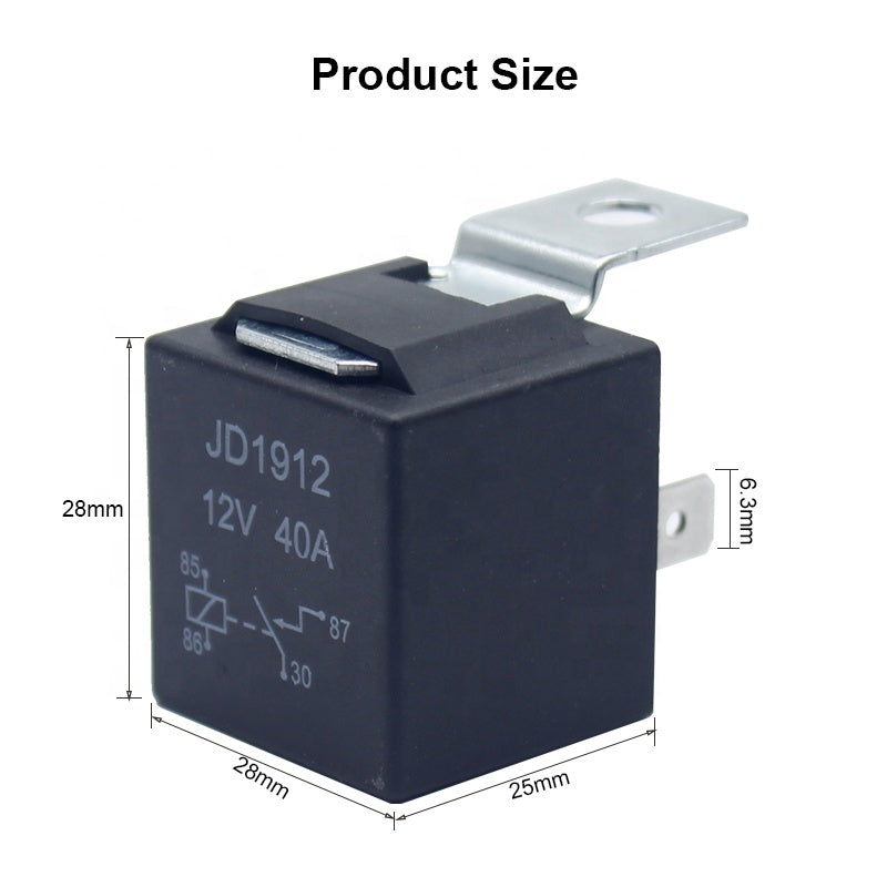 Car Vehicle Auto 12V Volt 40A 40Amp Relay 5pin