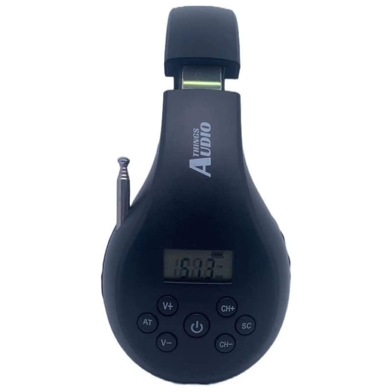 FM Radio Headphones (Black)