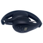 Things Audio black foldable over-ear FM radio headphones with control buttons and antenna